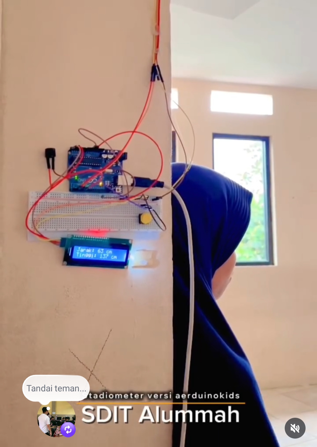 Proyek Stadiometer Digital SDIT Al-Ummah